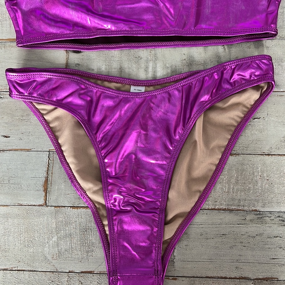 NWT Forplay Gorgeous Purple Bikini - Picture 2 of 5
